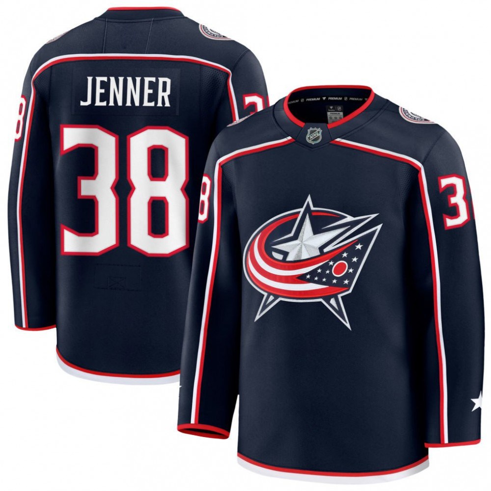 Boone Jenner Columbus Blue Jackets Fanatics Home Premium Jersey - Navy-Pro Kit Vault | Brand New 26/27 Sports Jerseys